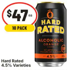 IGA Hard rated 4.5% varieties offer