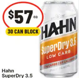 IGA Hahn superdry 3.5 offer