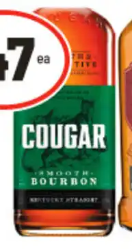 IGA Cougar bourbon offer