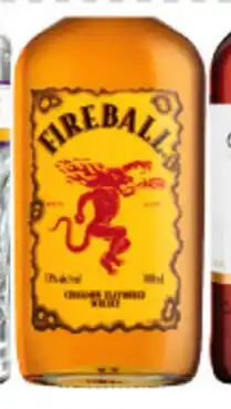 IGA fireball cinnamon whisky offer