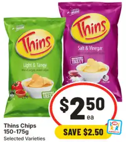 IGA Thins chips offer