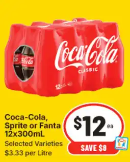 IGA Coca-cola, sprite or fanta offer