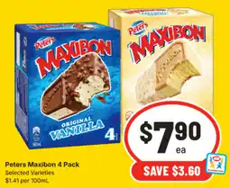 IGA Peters maxibon offer