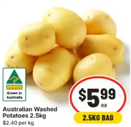 IGA Australian washed potatoes offer