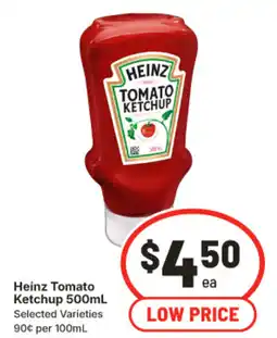 IGA Heinz tomato ketchup offer