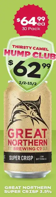 Great northern super crisp 3.5%