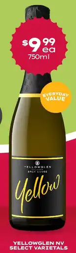 Thirsty Camel Yellowglen nv select varietals offer