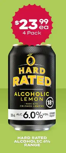 Thirsty Camel Hard rated alcoholic 6% range offer