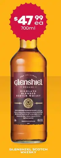 Thirsty Camel Glenshiel scotch offer