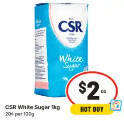IGA Csr white sugar offer