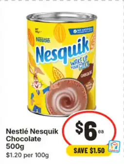 IGA Nestlé nesquik chocolate offer