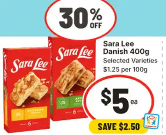 IGA Sara lee danish offer