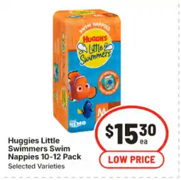 IGA Huggies little nappies offer