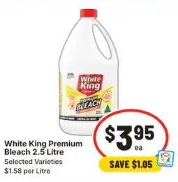 IGA White king premium bleach offer