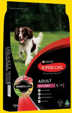 IGA Supercoat dry dog food offer