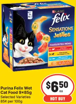 IGA Purina felix wet cat food offer