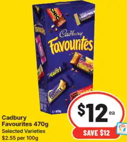 IGA Cadbury favourites offer