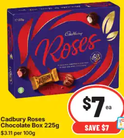 IGA Cadbury roses chocolate box offer