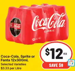 IGA Coca-cola, sprite or fanta offer