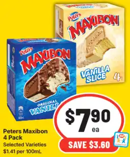 IGA Peters maxibon offer