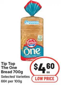IGA Tip top the one bread offer