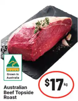 IGA Australian beef topside roast offer