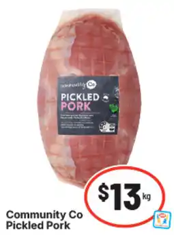 IGA Pickled pork community co pickled pork offer
