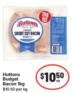 IGA Huttons budget bacon offer