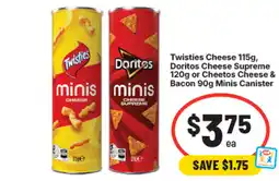 IGA Twisties cheese doritos cheese supremer offer