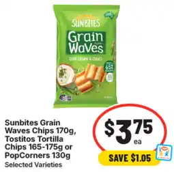 IGA Sunbites grain waves chips offer