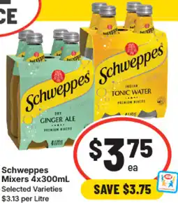 IGA Schweppes schweppes offer