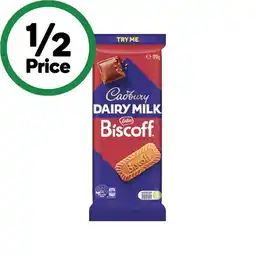 Woolworths Cadbury Dairy Milk, Bubbly or Marvellous Creations Chocolate Blocks 150-190g offer