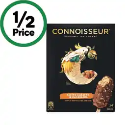 Woolworths Connoisseur Ice Cream Sticks-6 offer