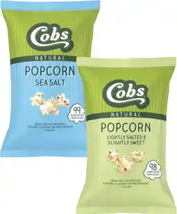 Coles Cobs Popcorn-120g offer
