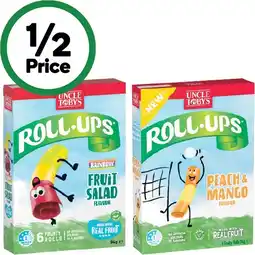 Woolworths Uncle Tobys Roll-Ups offer
