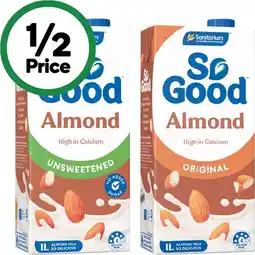 Woolworths So Good Almond Milk offer