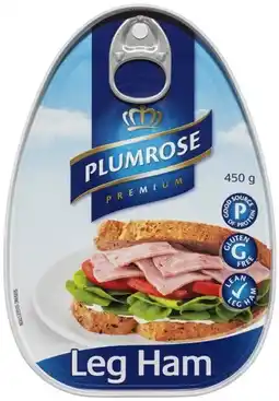 Coles Plumrose Leg Ham offer