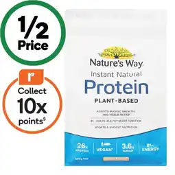 Woolworths Nature’s Way Instant Natural Protein Powder offer