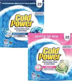 Coles Cold Power Laundry Capsules offer