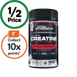 Woolworths Vital strength creatine offer