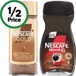 Woolworths Nescafé blend 43 nescafe gold offer
