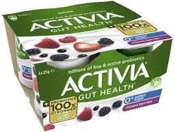 Coles Activia Probiotic Yoghurt No Added Sugar offer
