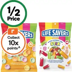 Woolworths Life savers offer