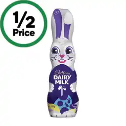 Woolworths Cadbury Dairy Milk Easter Bunny offer