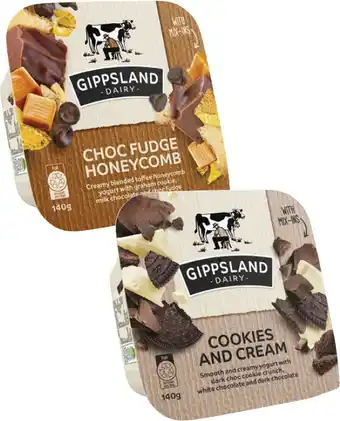 Coles Gippsland Dairy Mix-ins offer