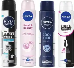 Coles Nivea Antiperspirant Aerosol Deodorant offer