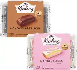 Coles Mr Kipling Cakes or Slices 150g-165g offer