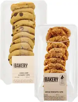 Coles Coles Bakery Cookies or Biscuits 12 Pack offer
