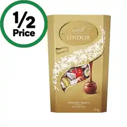 Woolworths Lindt lindor cornet offer
