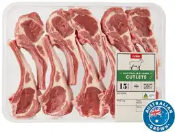 Coles Coles Australian Lamb Cutlets offer